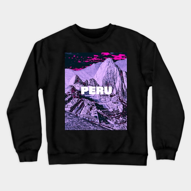 Peru Crewneck Sweatshirt by Lowchoose